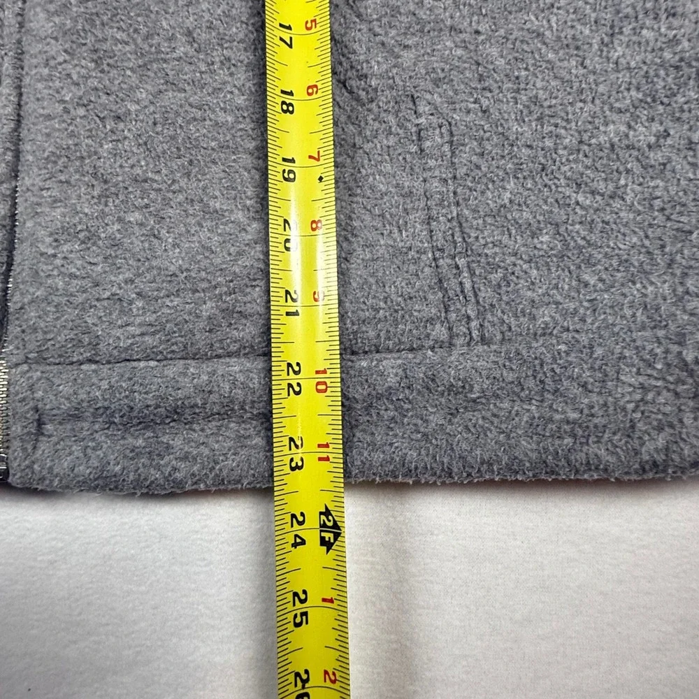 COACO New‎ York Gray Hooded Sherpa Lined Fleece Vest Womens XL Sleeveless